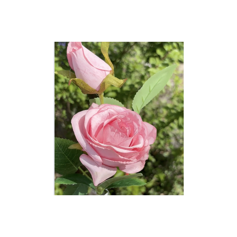 Rose artificielle avec bouton | Grossiste Fleuriste | Qualité Prix