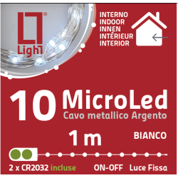 Guirlande Lumineuse 1m - Piles plates incluses