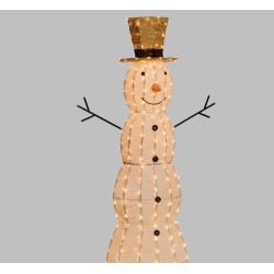 Bonhomme de neige Lumineux | Déco de Noël | Grossiste déco