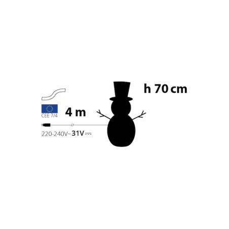 Bonhomme de neige Lumineux | Déco de Noël | Grossiste déco Bonhomme de neige Lumineux | Déco de Noël | Grossiste déco