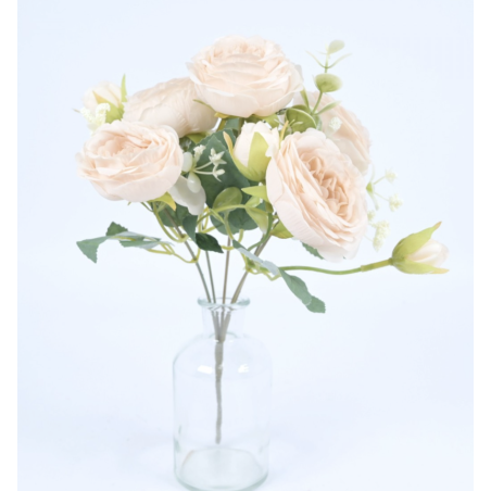 Bouquet de roses artificielles | Grossiste en décoration saisonnière Bouquet de roses artificielles | Grossiste en décoration saisonnière