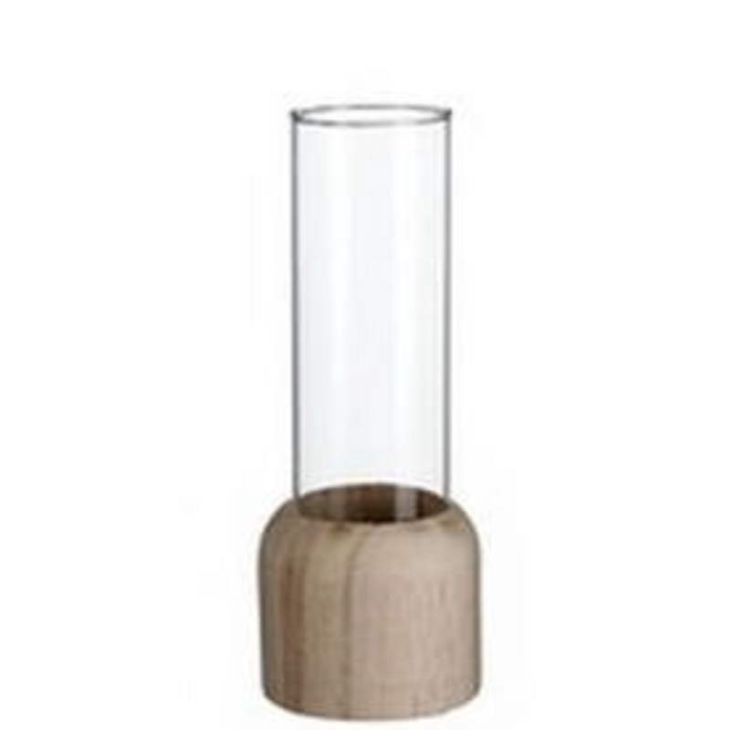 Soliflore Verre avec Socle Bois | Grossiste Fleuriste | Qualité Prix Soliflore Verre avec Socle Bois | Grossiste Fleuriste | Qualité Prix