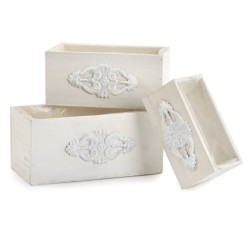 Boite en bois rectagulaire