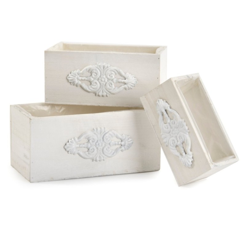 Boite en bois rectagulaire