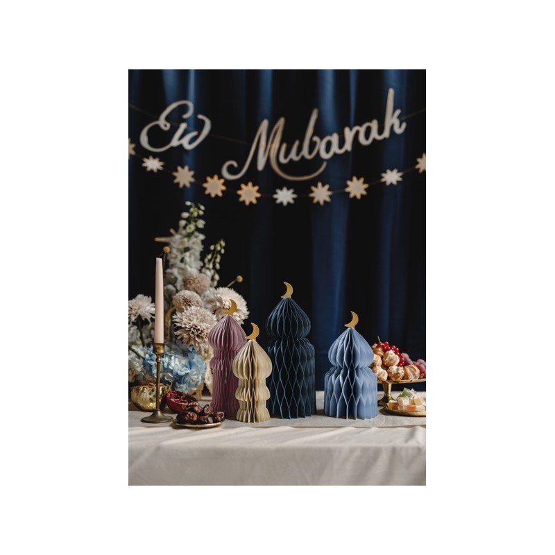 Minaret en papier - Eid Moubarak