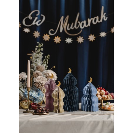 Minaret en papier - Eid Moubarak