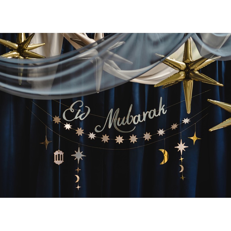 Guirlande en papier - Eid Moubarak