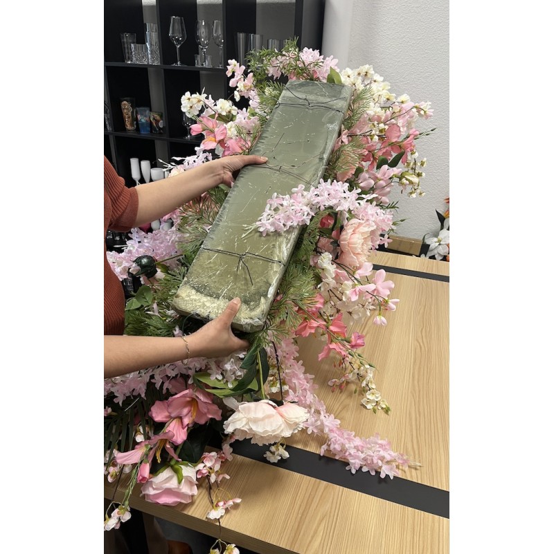 Devanture fleurie prêt-à-poser