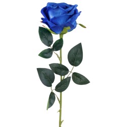 Rose bleue | Fleurs Artificielles | Grossiste Fleuristes