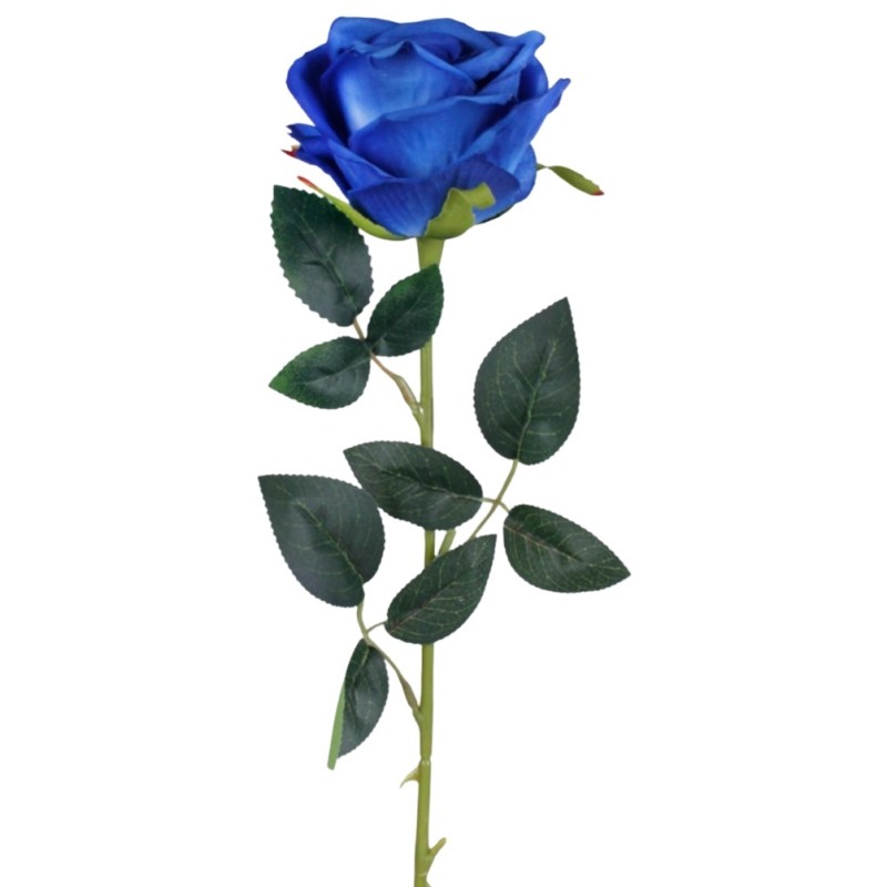 Rose bleue | Fleurs Artificielles | Grossiste Fleuristes