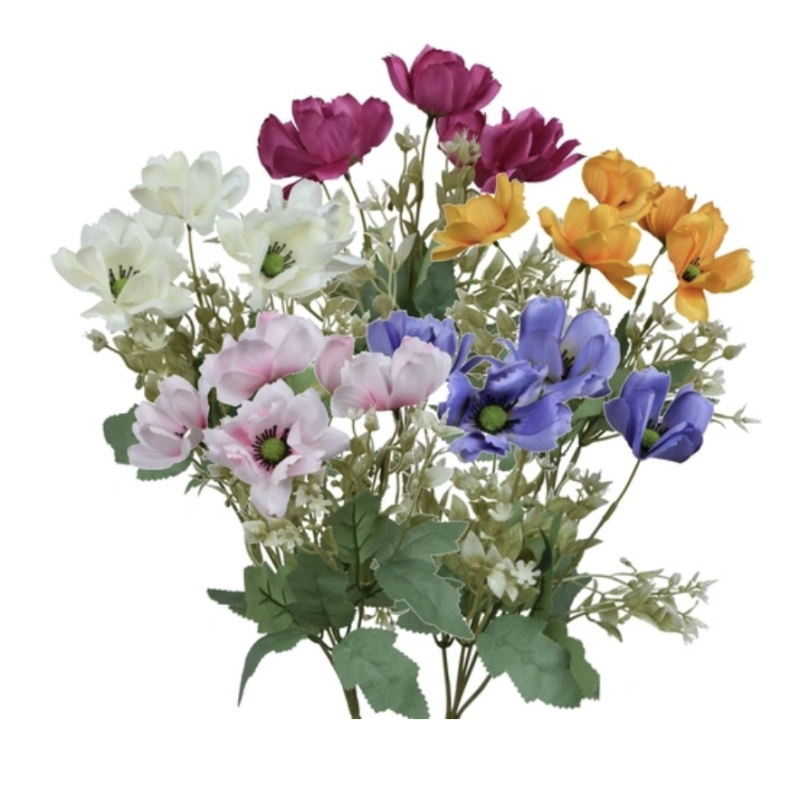 Grossiste Tergal | Bouquet d'Anemone 31cm