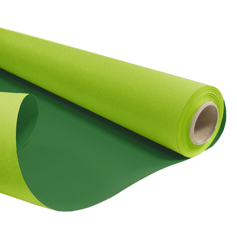 Rouleau kraft bicolore recto/verso -Différentes couleurs