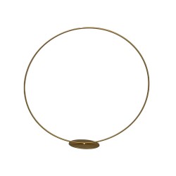 Cercle or sur socle | Déco fleurs sechées | Grossiste en deco