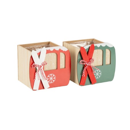 Cache Pot CABINE SKI | Grossiste Fleuriste | Artiflor