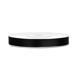 Ruban satin  6mm x 25m - Différentes couleurs