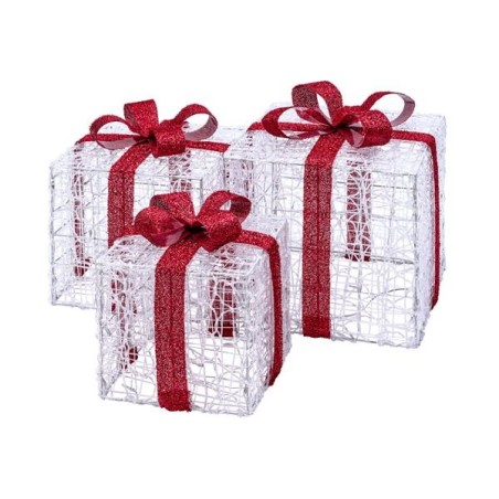 Paquets cadeaux lumineux 3D | Déco de Noël | Grossiste