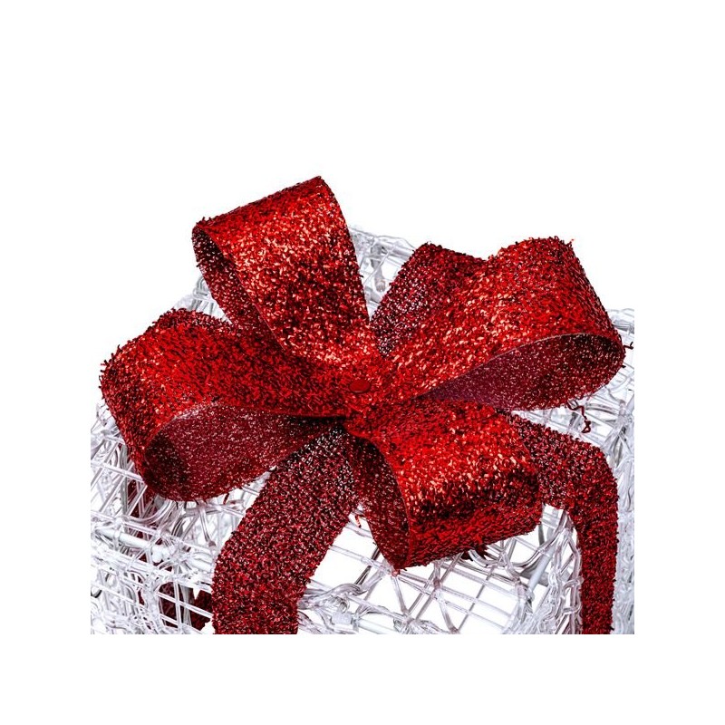 Paquets cadeaux lumineux 3D | Déco de Noël | Grossiste