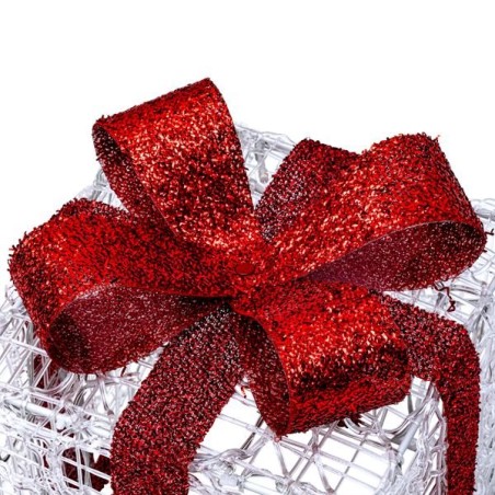 Paquets cadeaux lumineux 3D | Déco de Noël | Grossiste