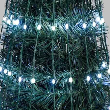 Sapin lumineux Pixel LED pliable blanc chaud et froid | Artiflor
