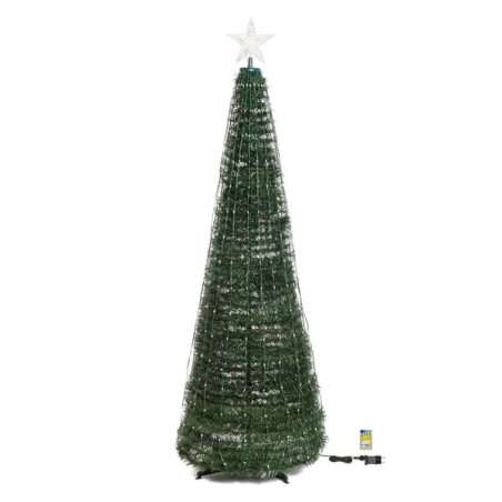Sapin lumineux Pixel LED pliable blanc chaud et froid | Artiflor