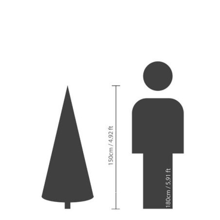 Sapin de Noël artificiel vert 120, 150 ou 180 cm | Artiflor