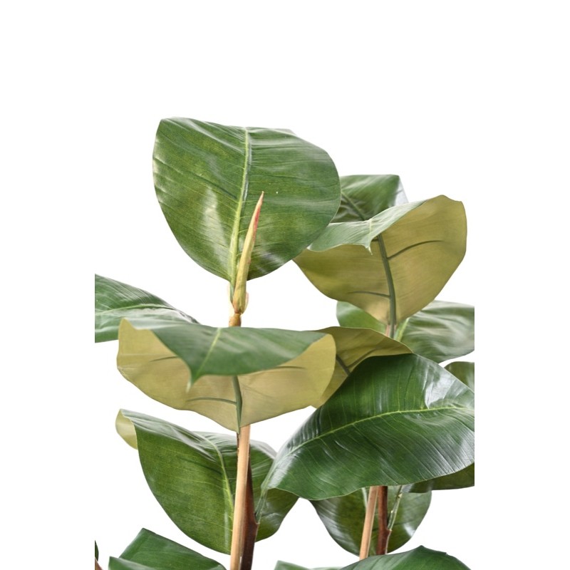 Ficus elastica artificiel 113 cm en pot | Artiflor
