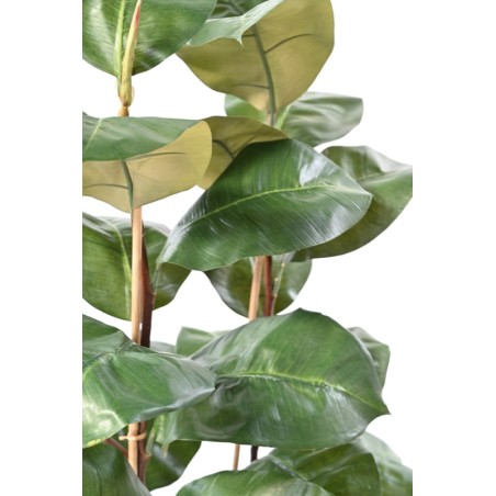 Ficus elastica artificiel 113 cm en pot | Artiflor