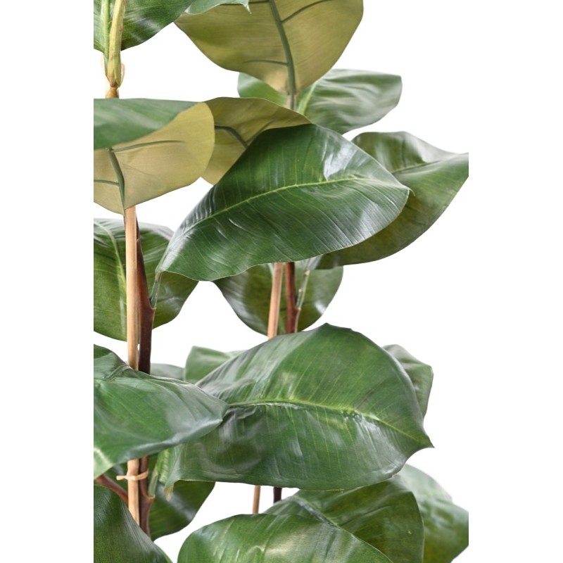 Ficus elastica artificiel 113 cm en pot | Artiflor