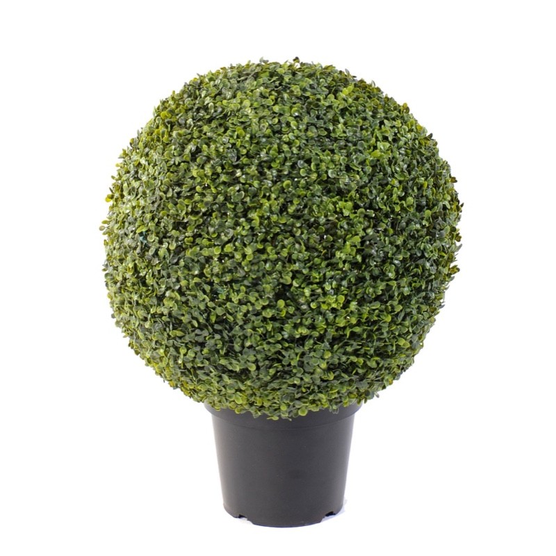Buis boule artificiel en pot 30 à 67 cm | Artiflor