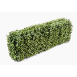Haie de buis artificielle sur structure métal | Artiflor