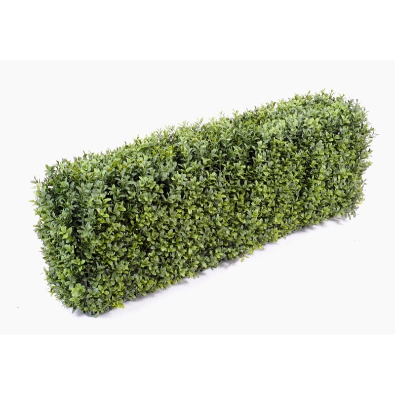 Haie de buis artificielle sur structure métal | Artiflor