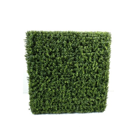 Haie de buis artificielle sur structure métal | Artiflor