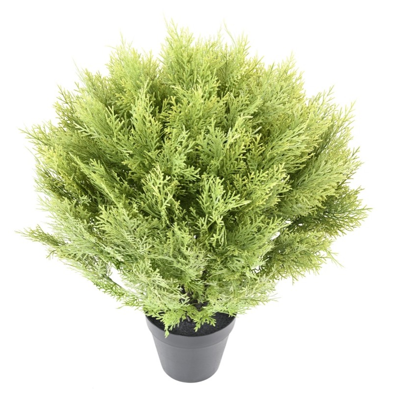 Cyprès boule artificiel en pot 70 ou 80 cm | Artiflor