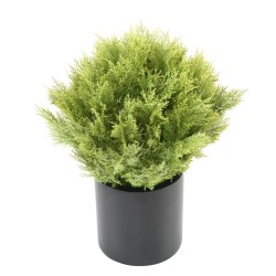 Cyprès boule artificiel en pot 70 ou 80 cm | Artiflor