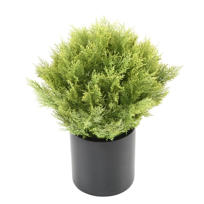 Cyprès boule artificiel en pot 70 ou 80 cm | Artiflor