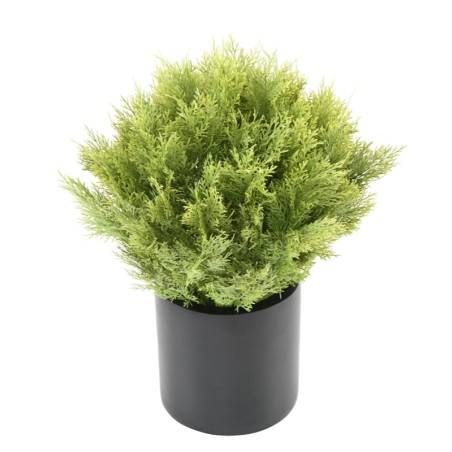 Cyprès boule artificiel en pot 70 ou 80 cm | Artiflor