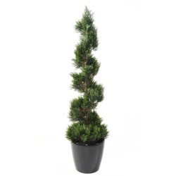 Cyprès artificiel en spirale large 150 ou 180 cm | Artiflor