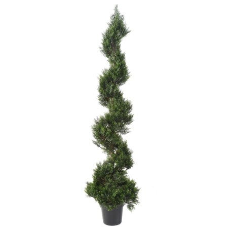 Cyprès artificiel en spirale large 150 ou 180 cm | Artiflor