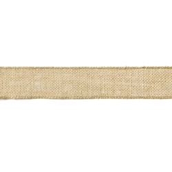 Ruban toile de jute naturel 5 cm x 5 m
