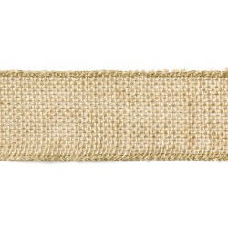 Ruban toile de jute naturel 5 cm x 5 m