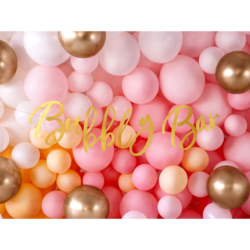 Ballons latex brillants dorés 30 cm - Lot de 10