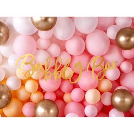 Ballons latex brillants dorés 30 cm - Lot de 10