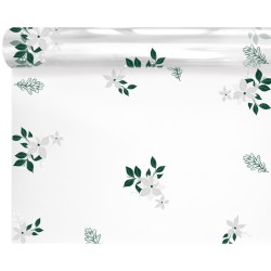 Rouleau polypro Sylvestre blanc - emballage fleuriste