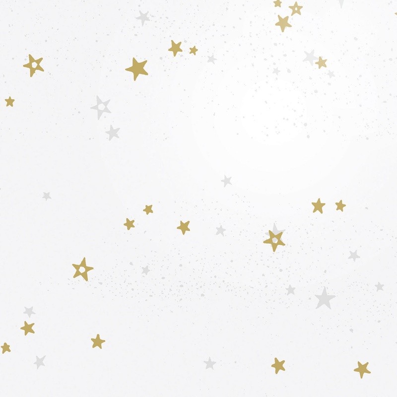 Rouleau polypro Star - détail des étoiles dorées