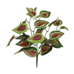 Coléus artificiel en bouquet 37 cm