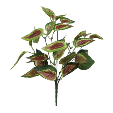 Coléus artificiel en bouquet 37 cm