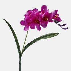 Freesia artificiel fuchsia 56 cm