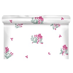 Rouleau polypro Glycine fuchsia