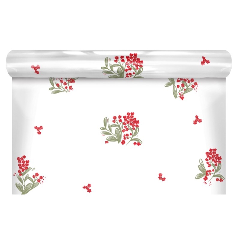Rouleau polypro Glycine rouge