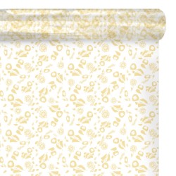 Rouleau polypro Poppy beige et doré
